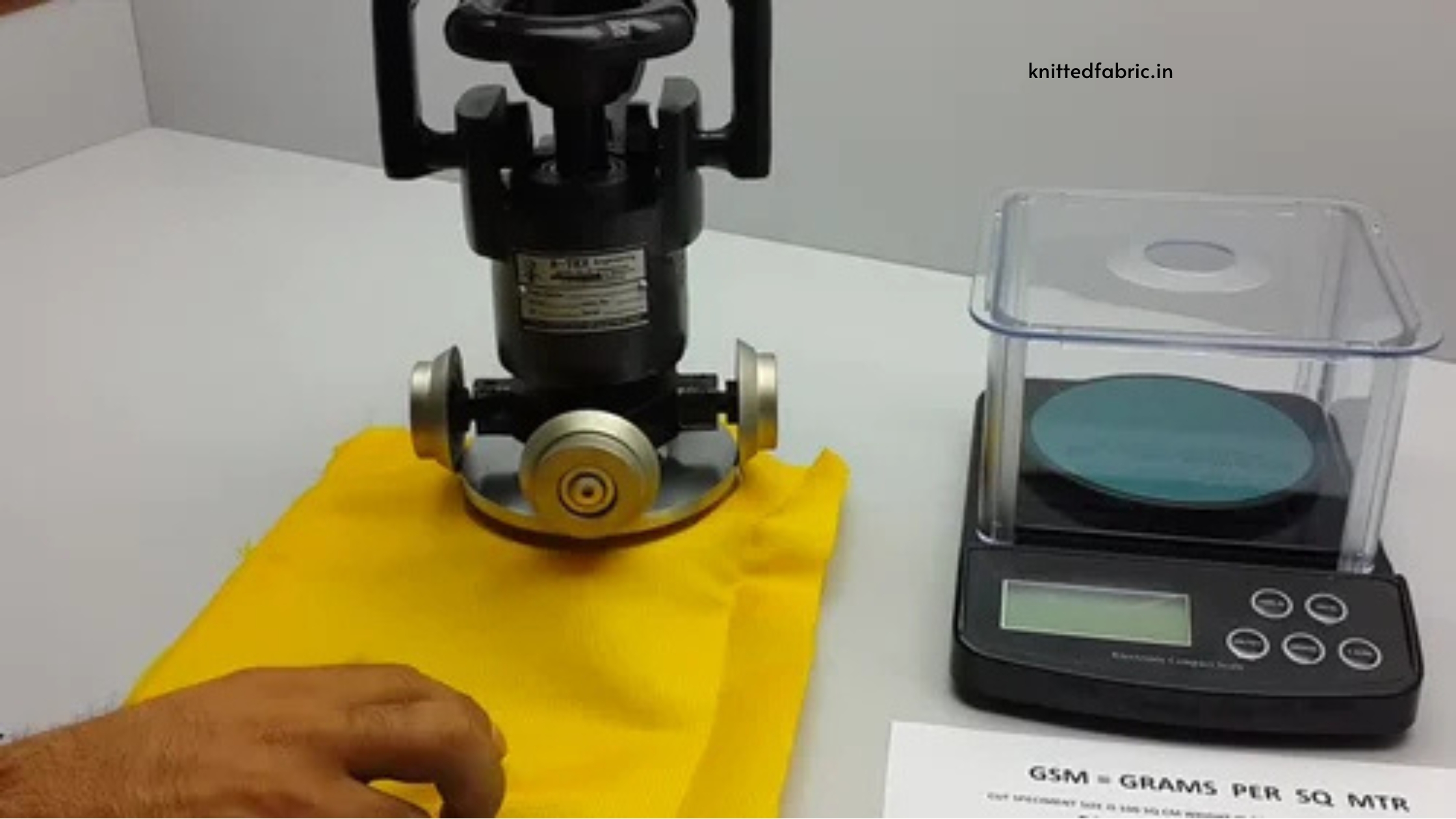 measuring fabric gsm